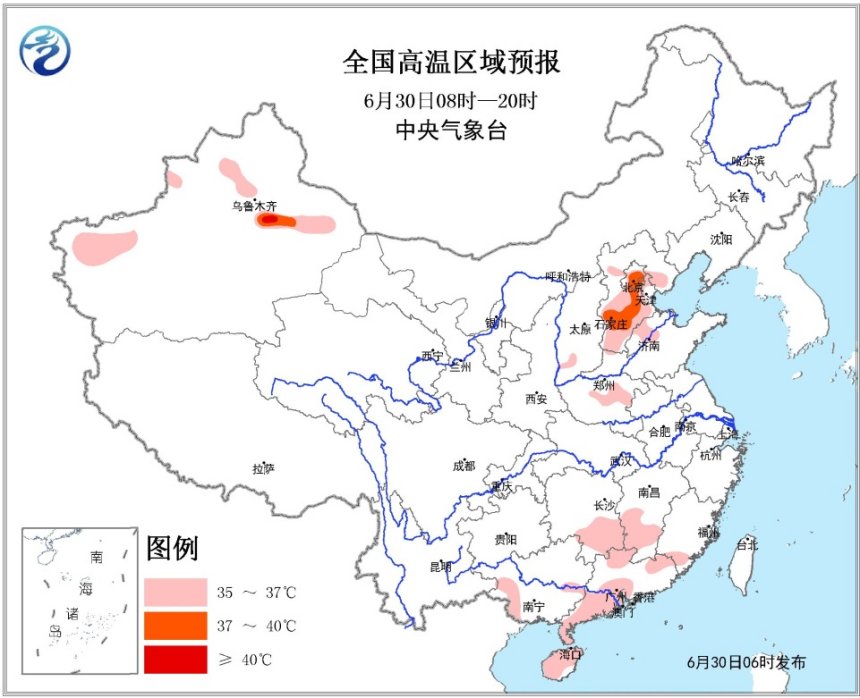 長江中下游強(qiáng)降雨注意防范